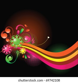Festive abstract background
