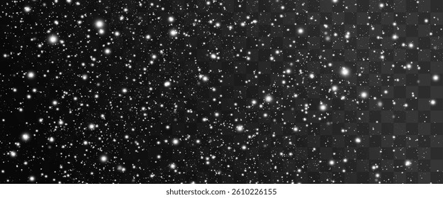 Festive abstract background with glittering confetti, glowing lights, magical sparkles, and stardust. Perfect for holiday designs, Christmas celebrations, party cards, and luxurious decoration themes