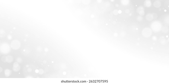 Festive abstract background with glowing particles, white sparkles, and magical shimmer. Ideal for Christmas, New Year, and celebration-themed designs.