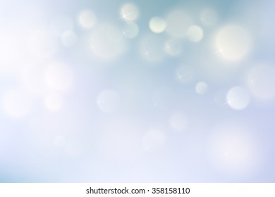 Festive abstract magic blurred defocused delicate circular colorful light bokeh vector background web templates, layout, card, vip, banners, store, present, shopping, sale, certificate, gift. Blue