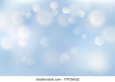 Festive abstract vintage magic blurred defocused delicate circular colorful light bokeh vector background. For web templates, layout, card, vip, banners logo, voucher, store, present, shopping, sale