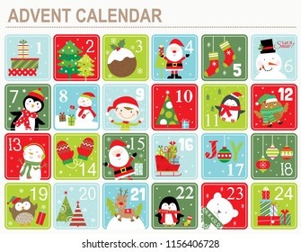 festive advent calendar