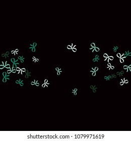 Festive Background with Colorful Bows. Cute Pattern for Postcard, Print, Banner or Poster. Small Pretty Bows For Party Decoration, Wedding, Birthday or Anniversary Invitation. Vector
 
