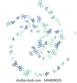 Festive Background with Colorful Bows. Vector
