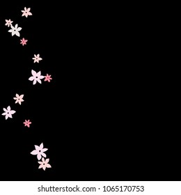 Festive Background with Colorful  flowers. Feminine Pattern for Postcard, Print, Banner or Poster. Small Pretty  flowers For Party Decoration, Wedding, Birthday or Anniversary Invitation. 
