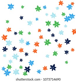 Festive Background with Colorful  flowers. Feminine Pattern for Postcard, Print, Banner or Poster. Small Pretty  flowers For Party Decoration, Wedding, Birthday or Anniversary Invitation. 
