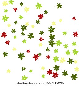Festive Background with Colorful  flowers. Feminine Pattern for Postcard, Print, Banner or Poster. Small Pretty  flowers For Party Decoration, Wedding, Birthday or Anniversary Invitation. 
