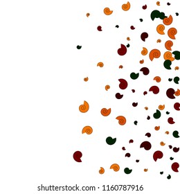 Festive Background with Colorful spirals. Trendy Pattern for Postcard, Print, Banner or Poster. Pretty spirals For Party Decoration, Wedding, Birthday or Anniversary Invitation. Vector