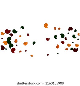 Festive Background with Colorful spirals. Trendy Pattern for Postcard, Print, Banner or Poster. Pretty spirals For Party Decoration, Wedding, Birthday or Anniversary Invitation. Vector