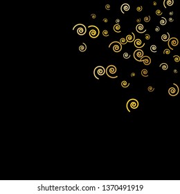 Festive Background with Colorful spirals. Trendy Pattern for Postcard, Print, Banner or Poster. Pretty spirals For Party Decoration, Wedding, Birthday or Anniversary Invitation. Vector.
