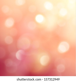 Festive background with defocused lights - eps10