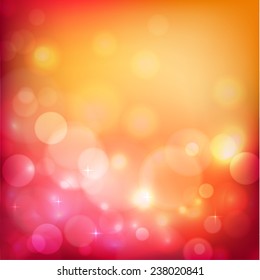 Festive background with defocused lights - eps10