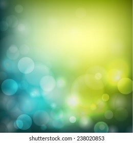Fondo festivo con luces desenfocadas - eps10