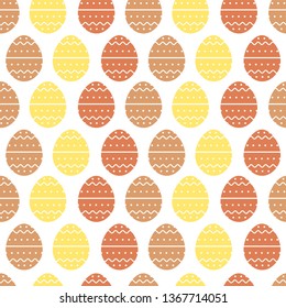 Festive background with eggs for decor, packaging, design. Vector background eggs easter.