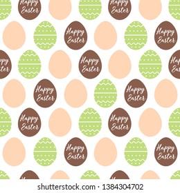 Festive background with eggs for decor, packaging, design. Vector background eggs easter.