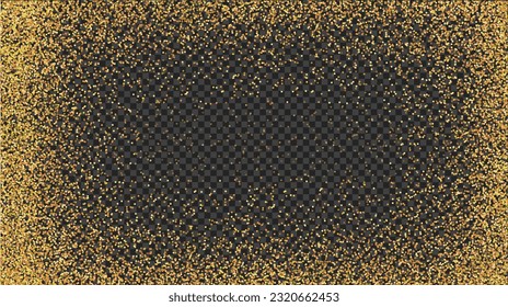 Festlicher Hintergrund mit fallendem Glitzer-Konfetti
