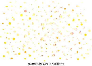 Festlicher Hintergrund mit goldenem Konfetti.