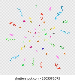Festive background with golden confetti and elegant ribbons — perfect for celebrations, invitations, and holiday designs.