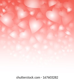 festive background for lovers of hearts 