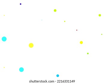 Festive background with multicolored confetti.  Flying confetti. Vector holiday illustration.