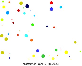 Festive background with multicolored confetti. Vector illustration for bright design.  Vector illustration. Typographic design.