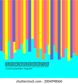 Festive background with pastel colors.