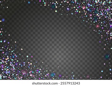 Festive Background. Purple Light Paper. Carnaval Sparkle. Glare Surprise Backdrop. Modern Banner. Falling Dust. Disco Concept. Party Glitter. Blue Festive Background