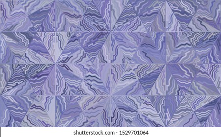 Festive background. Seamless pattern. Snowflakes arranged in a honeycomb structure. Randomly painted elements. 
