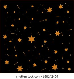 festive background with stars
