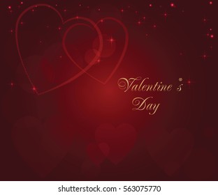 Festive Background for Valentine*s Day