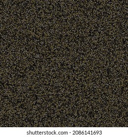 Festive background. Vector golden particles on a black background.