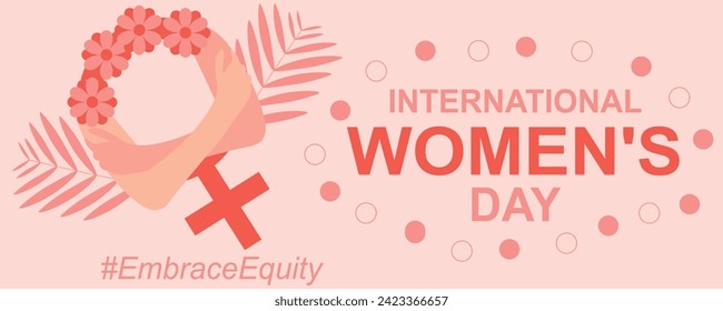 Festive banner for International Women's Day