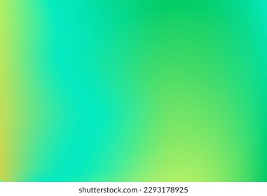 Festive banner templete. Gradient with forest green neon colors. Fresh modern texture background for landing page. Wallpaper on the desktop, template for flyer, presentation, cards