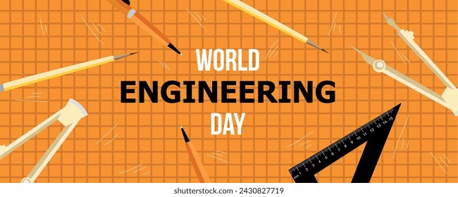 Festive banner for World Engineering Day