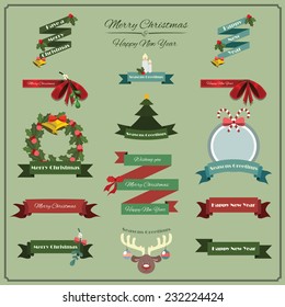 Festive banners