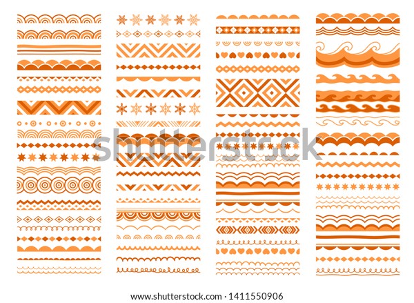 Festive border, pattern set. Great\
collection of greeting borders, ornaments, brushes. Abstract\
geometric dividers, sseasonal symbols design\
elements.