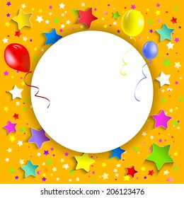 festive bright background. vector illustration
