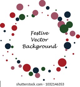 Festive butterfly confetti background. Square vector pattern texture for holiday, postcard, frame, carnival, poster, birthday and children's parties. Butterfly cover mock-up. Wedding butterfly layout