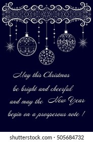 Festive Christmas background