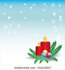 Festive Christmas background