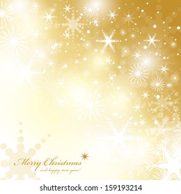 Festive Christmas Background - Vector Illustration, Graphic Design Useful For Your Design