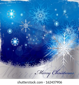 Festive Christmas Background - Vector Illustration, Graphic Design Useful For Your Design