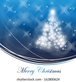 Festive Christmas Background - Vector Illustration, Graphic Design Useful For Your Design 