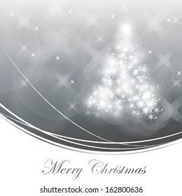 Festive Christmas Background - Vector Illustration, Graphic Design Useful For Your Design 