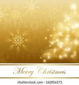 Festive Christmas Background - Vector Illustration, Graphic Design Useful For Your Design