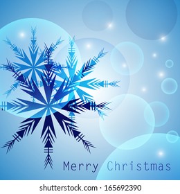 Festive Christmas Background - Vector Illustration, Graphic Design Useful For Your Design