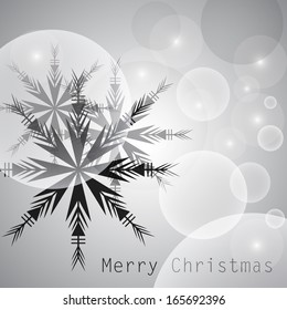 Festive Christmas Background - Vector Illustration, Graphic Design Useful For Your Design