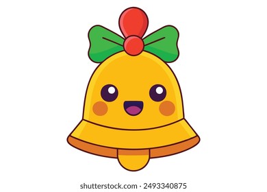 Festive Christmas ball vector illustration: cartoon, clipart, and line art design.