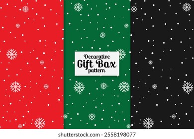 Festive Christmas gift wrap featuring vibrant holiday patterns, cheerful designs, and classic seasonal colors, perfect for wrapping presents and spreading holiday joy.