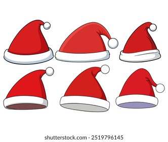 Festliche Weihnachtsmütze Kollektion Set